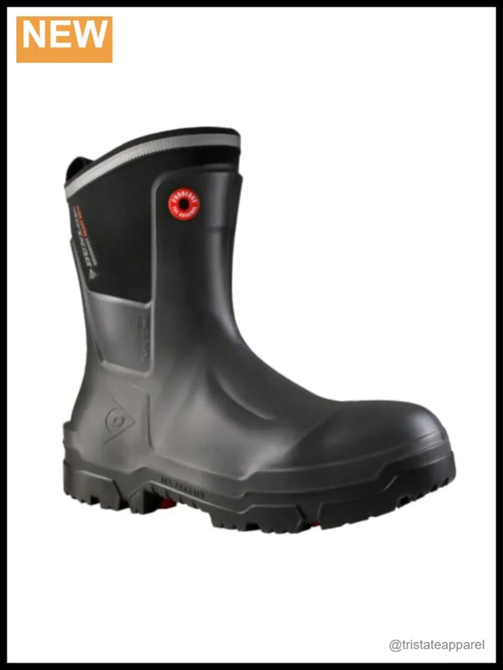 Men's Heavy Duty Waterproof Work Boots Composite Toe Puncture Resistant Slip